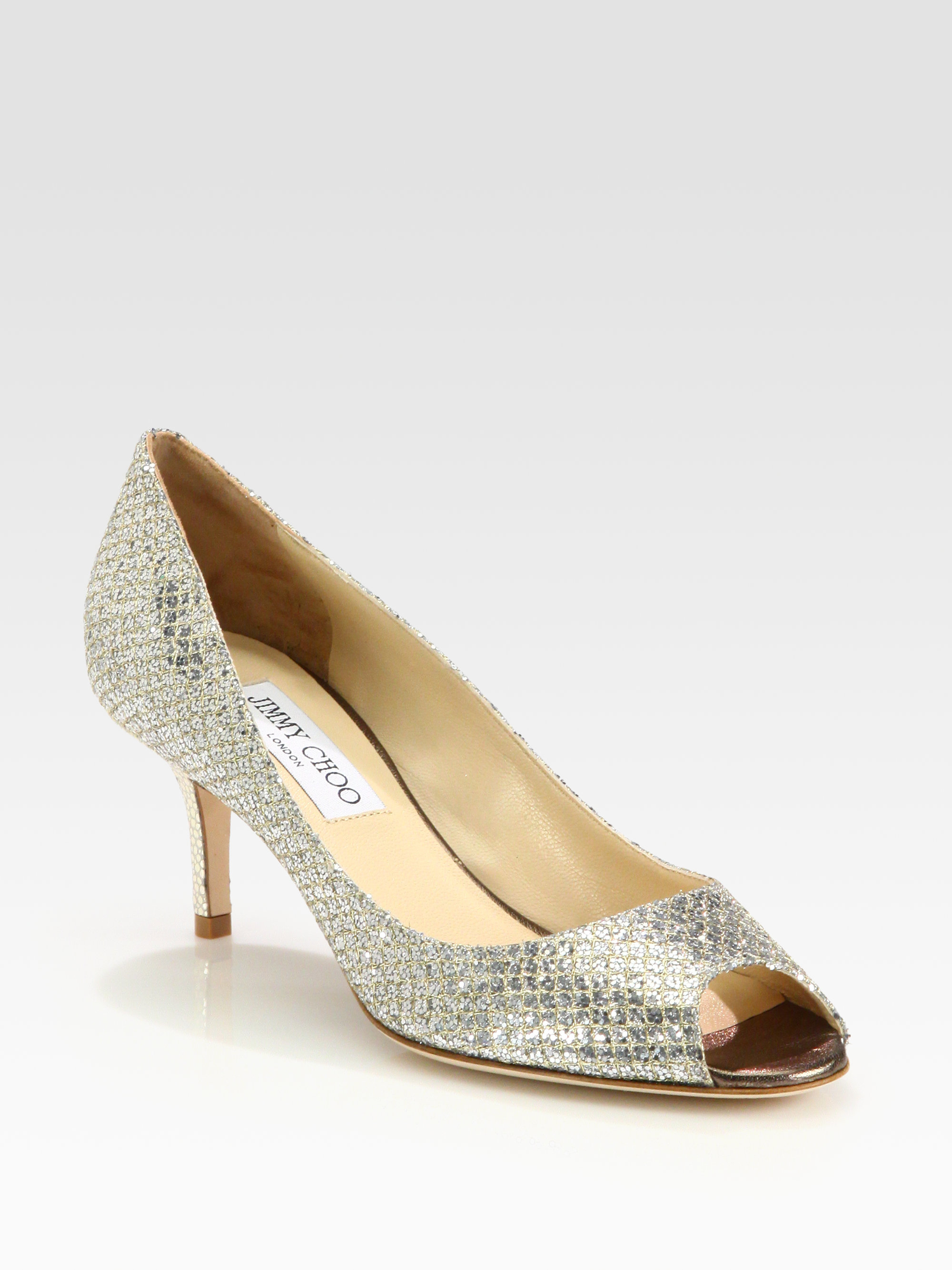 Jimmy Choo Glitter Heels