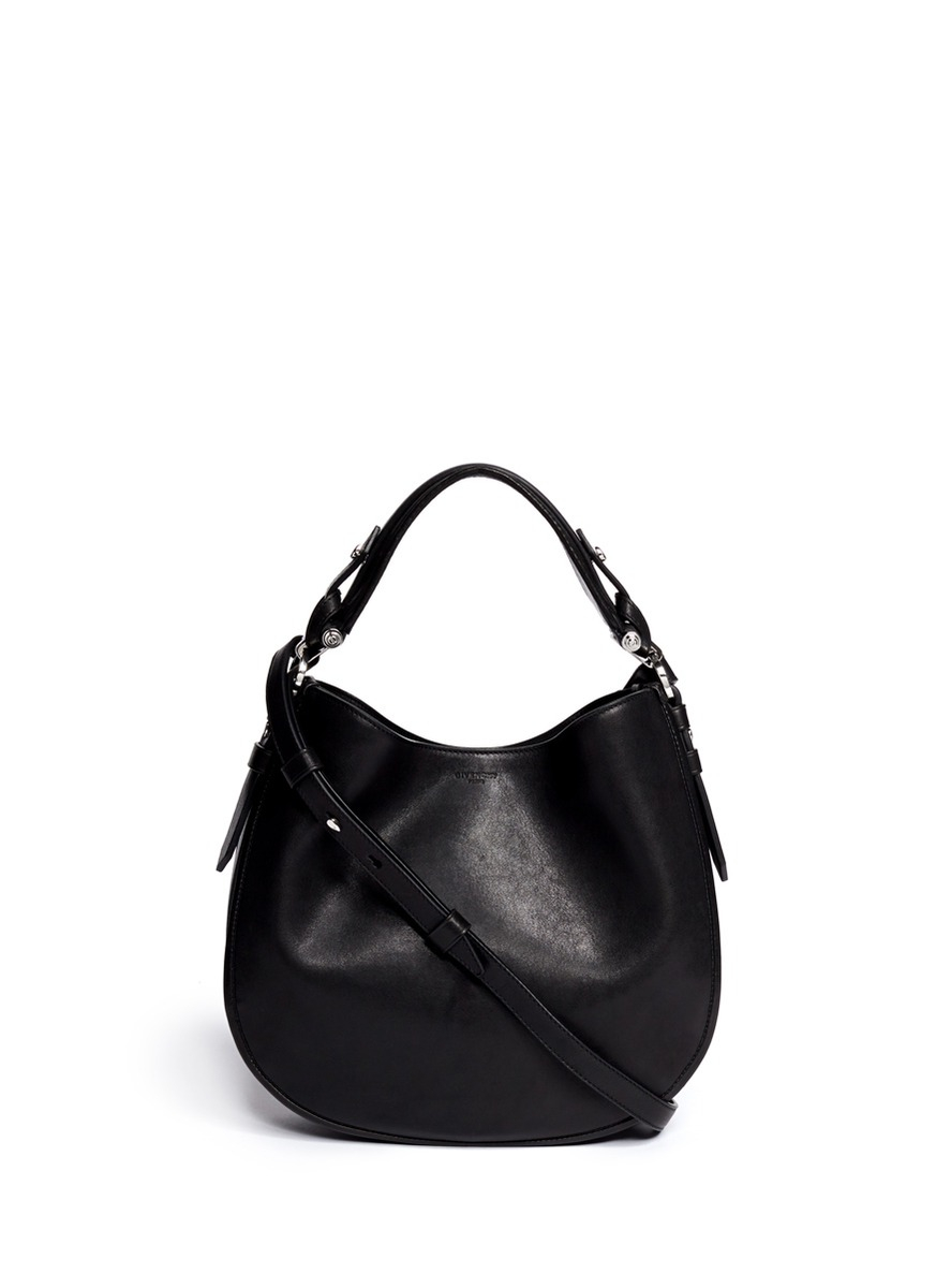 Lyst - Givenchy Obsedia Zanzi Small Hobo Bag in Black