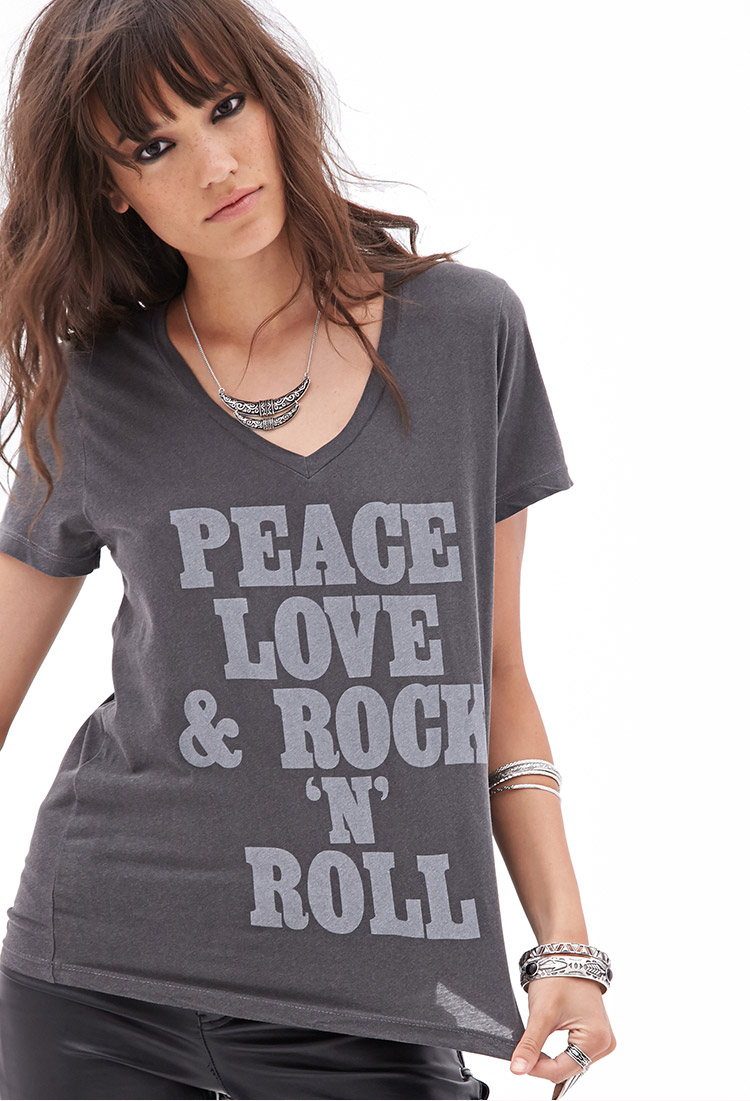 free spirit rock and roll tee