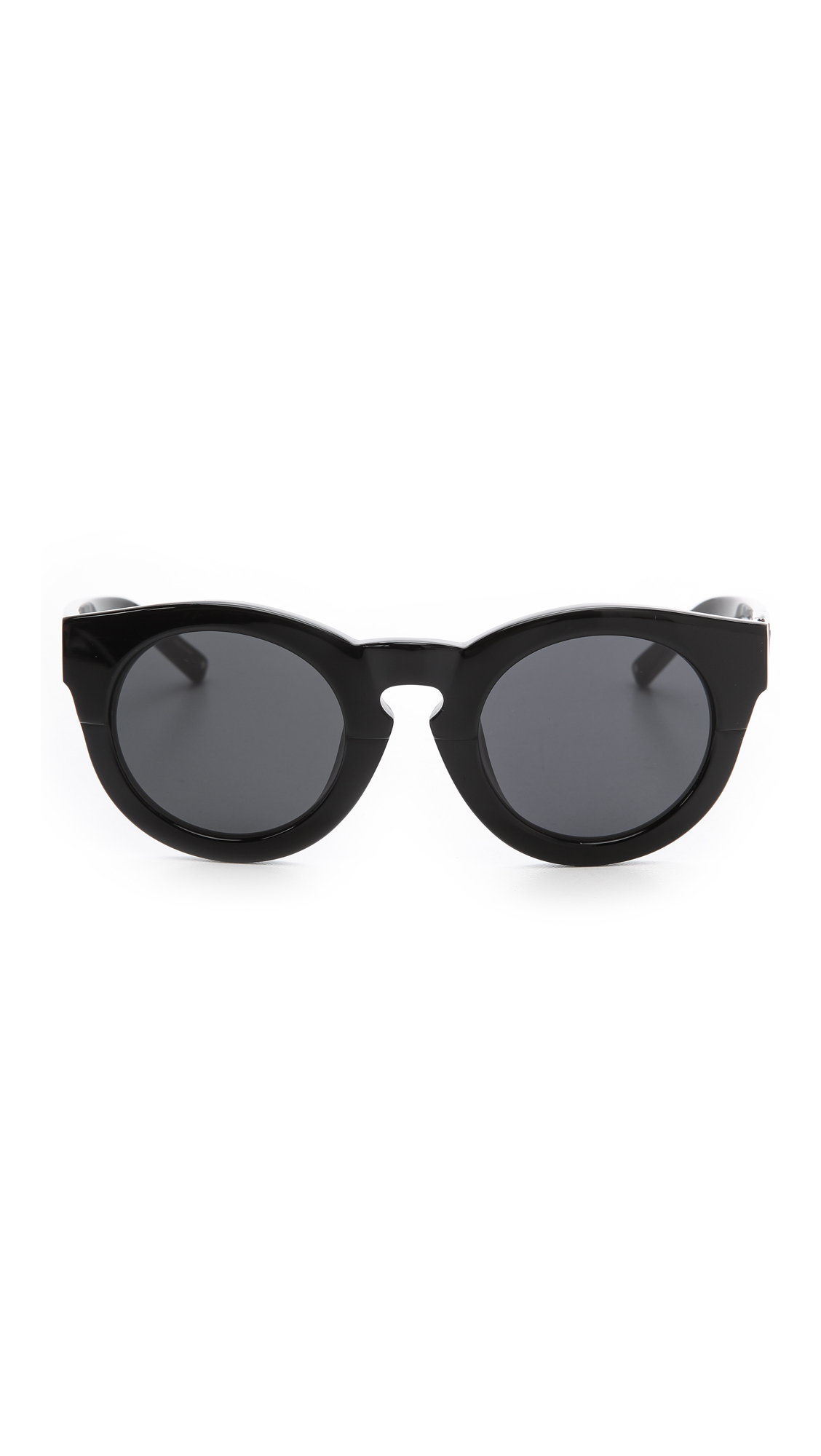 Lyst - 3.1 Phillip Lim Thick Frame Sunglasses in Black