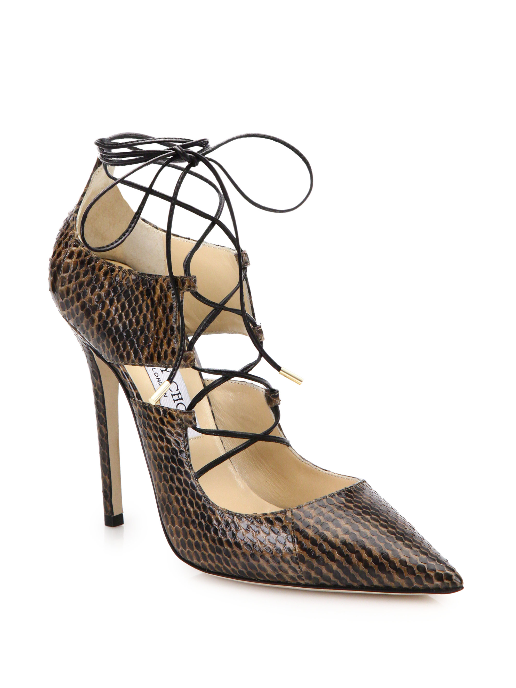 jimmy choo vbc lace up