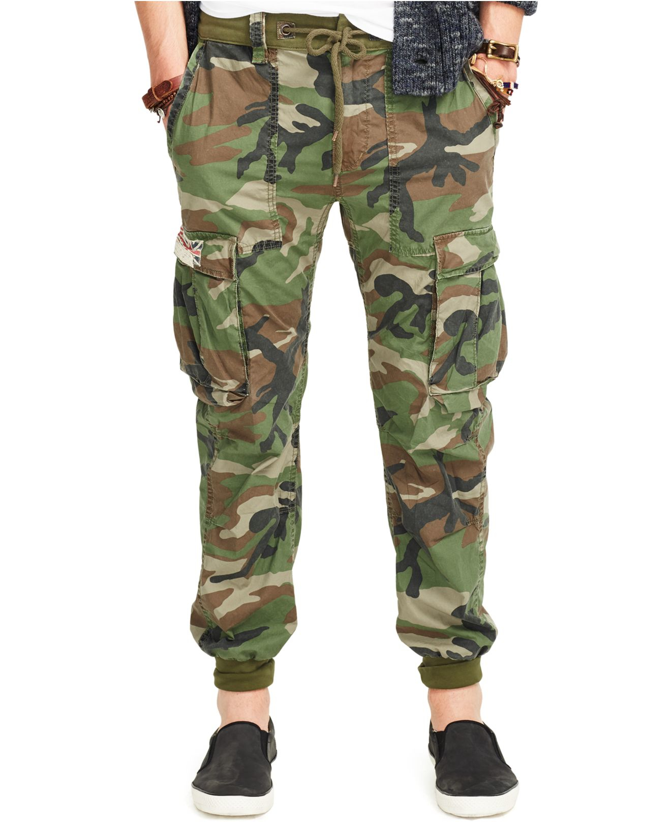 multicolor cargo pants