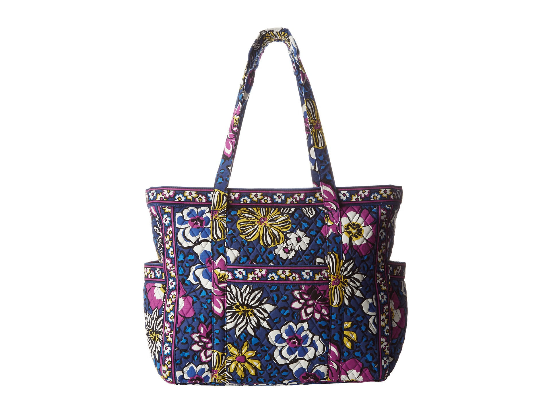 Vera bradley Get Carried Away Tote in Purple | Lyst