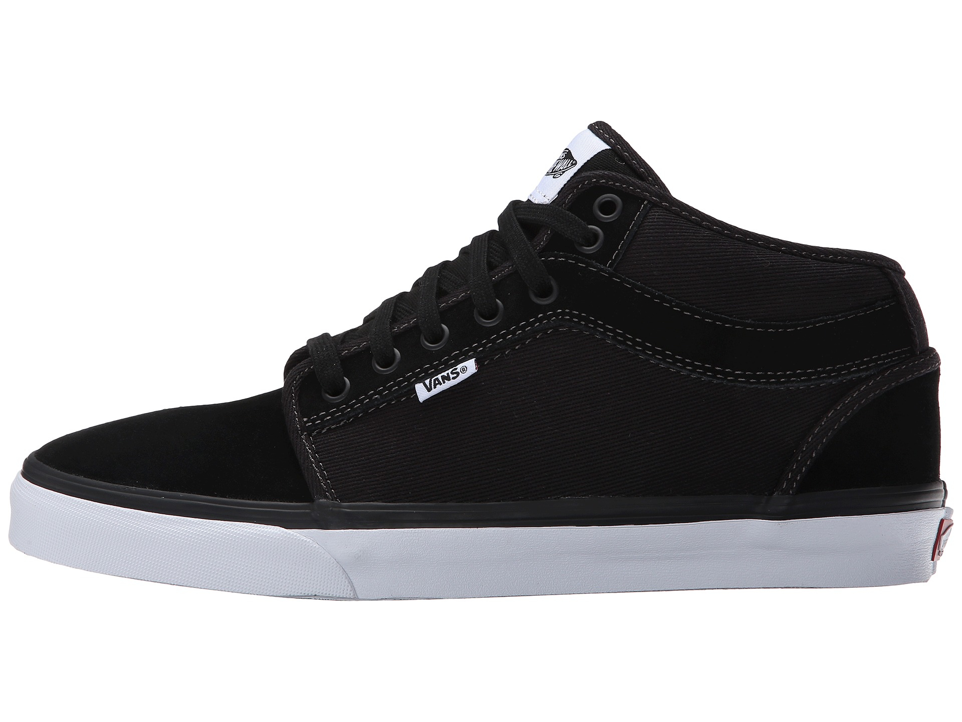 Lyst Vans Chukka Mid Top in Black for Men