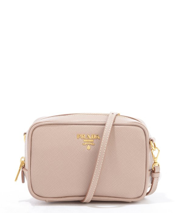 rose pink prada cross body bag  
