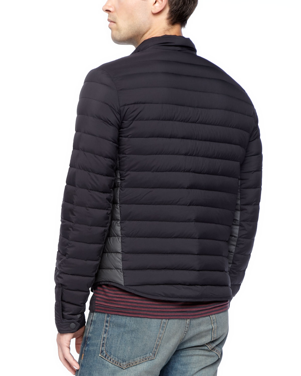 Rag & Bone Chelsea Quilted Jacket Black in Black for Men ...