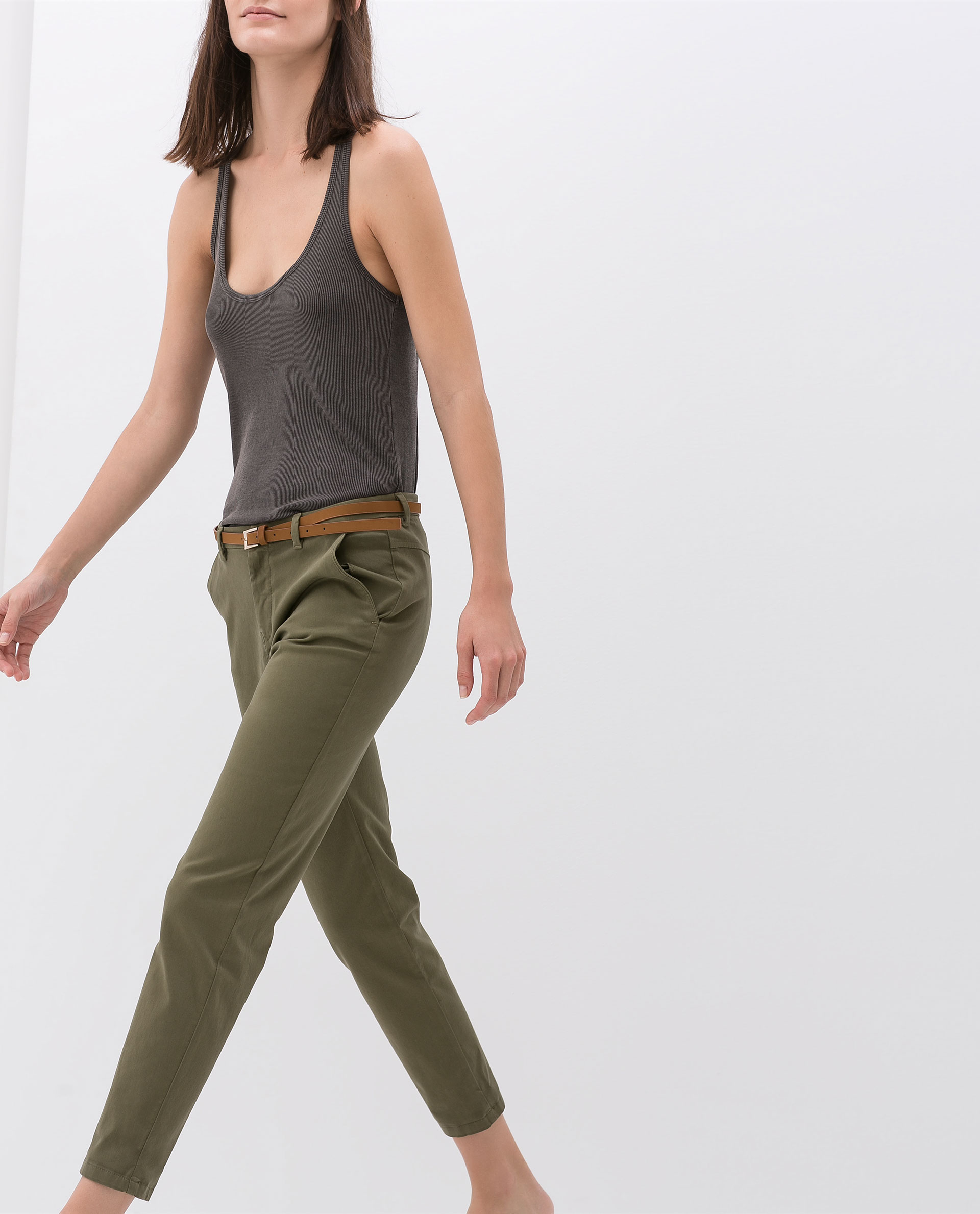 zara chinos womens