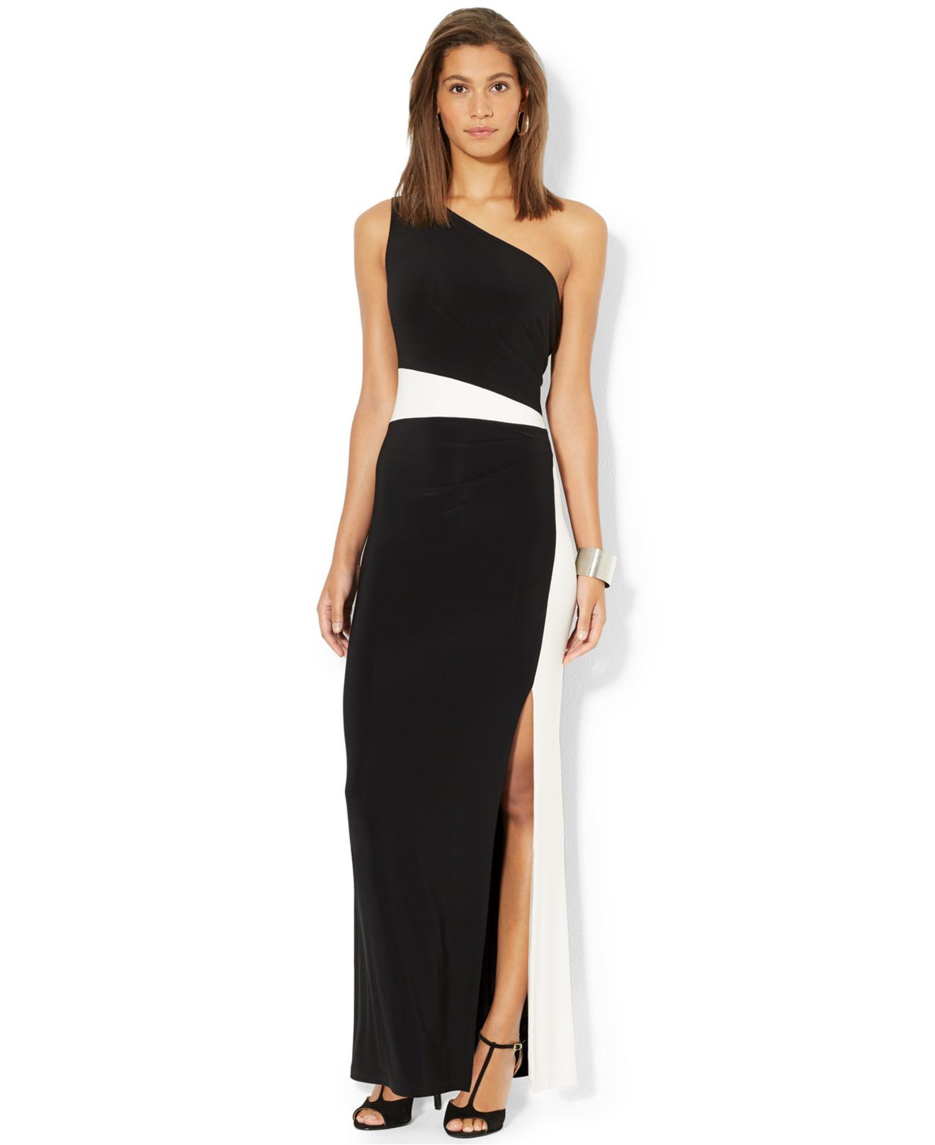 ralph lauren petite gowns