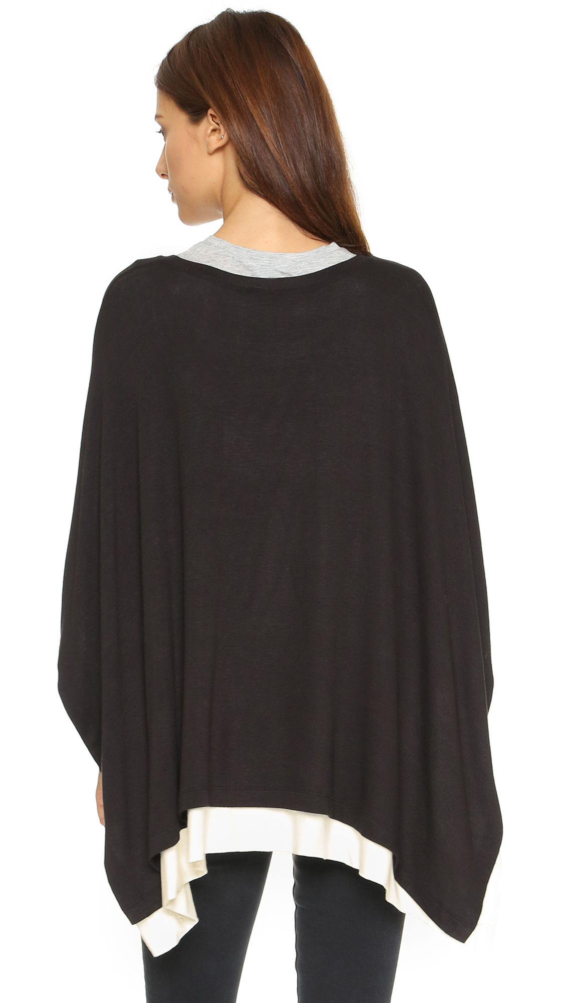 Black knitted poncho Buy Acrobat Women's Black Knit Poncho. Similar products also available. SALE now on!Price: $