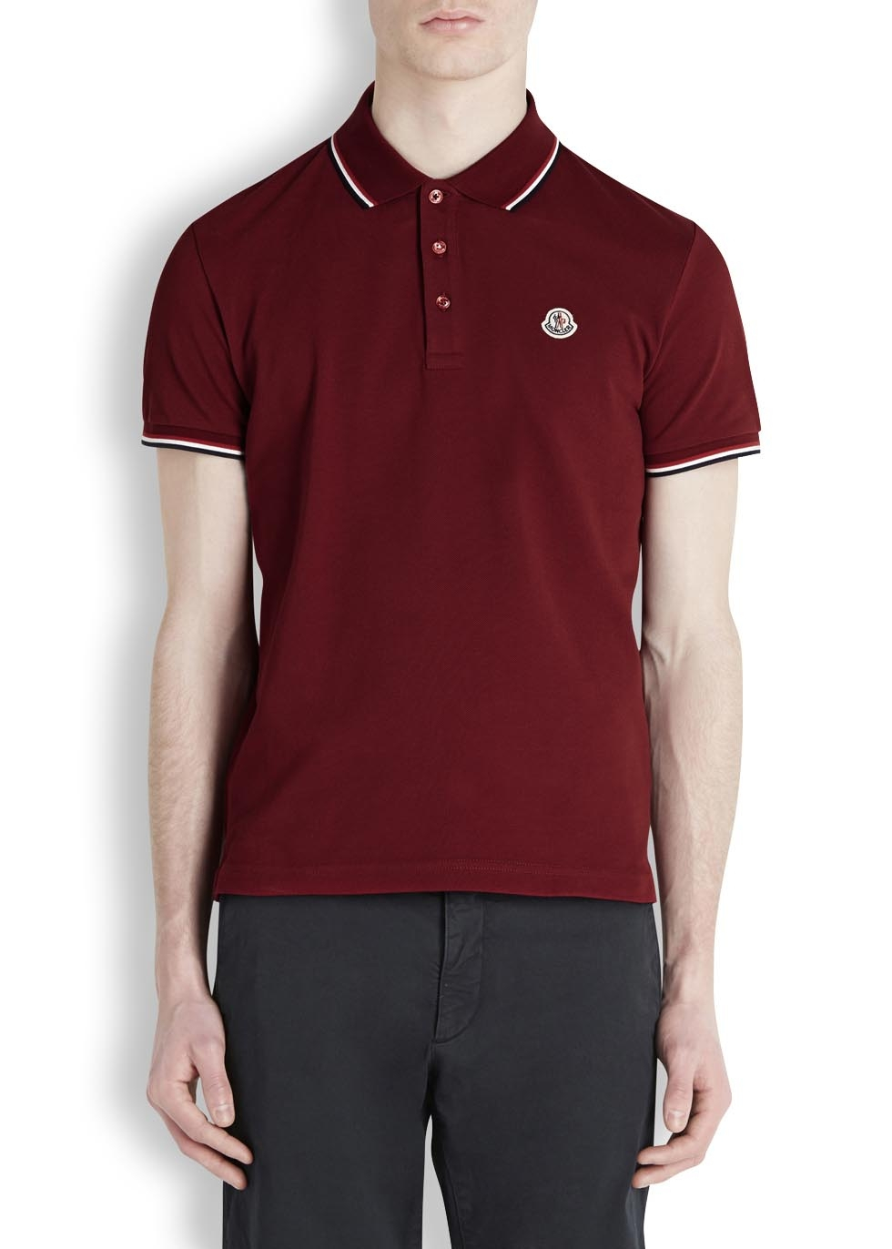 moncler polo bordeaux moncler polo bordeaux