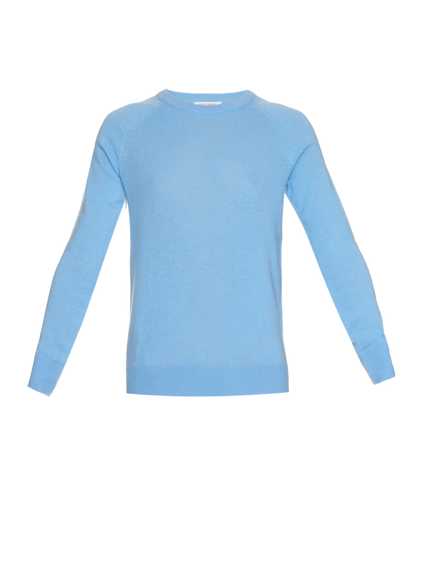 Equipment Sloane Cashmere Sweater in Blue | Lyst