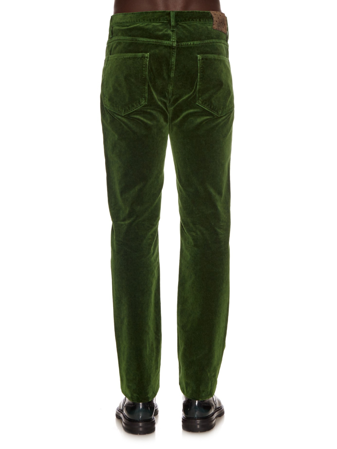 green corduroy trousers womens