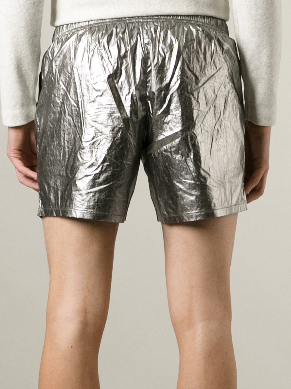 Lyst Our Legacy Metallic Deck Shorts in Metallic for Men