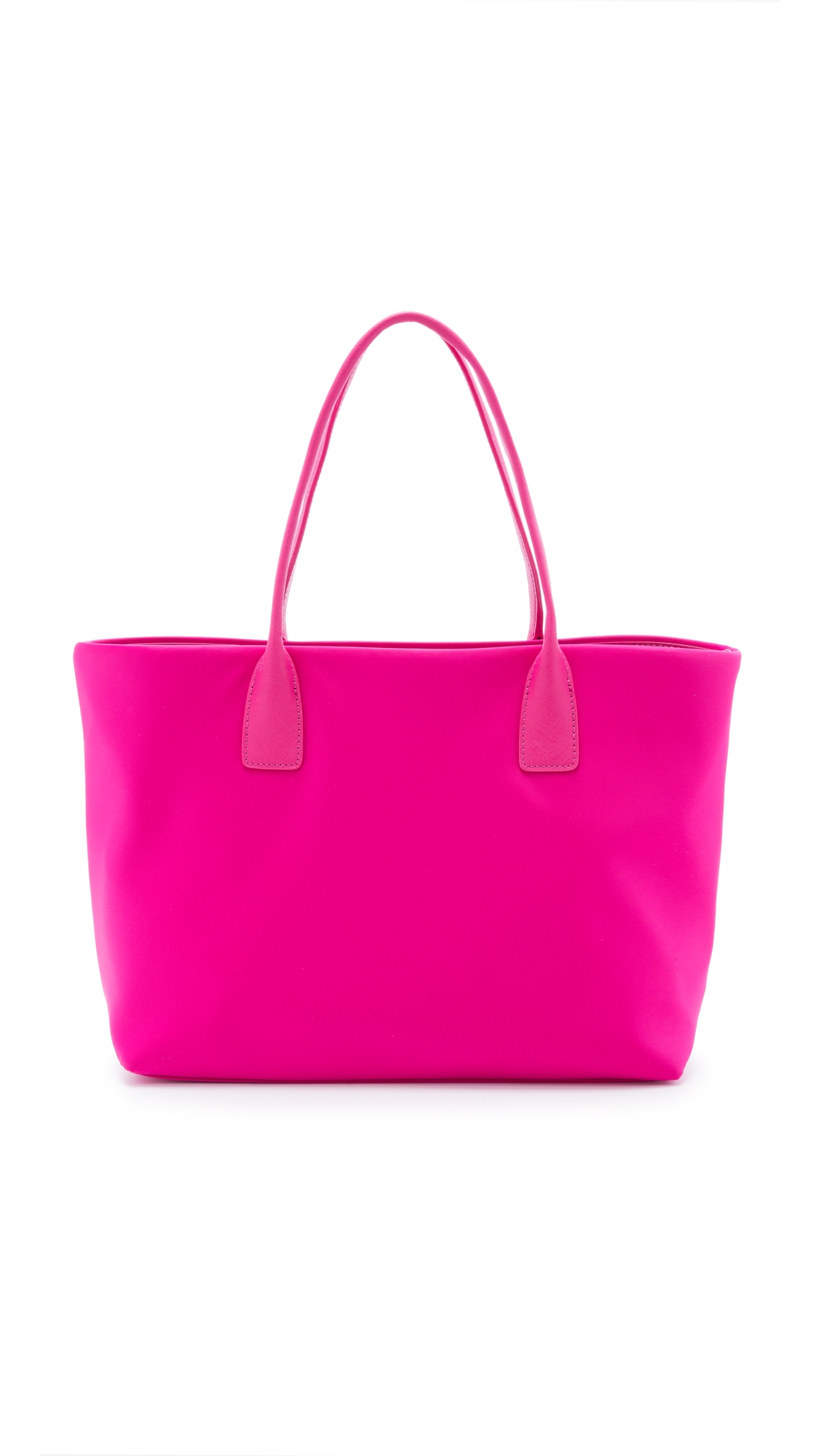 Lyst - Kate Spade New York Classic Nylon Catie Tote - Sweetheart Pink ...