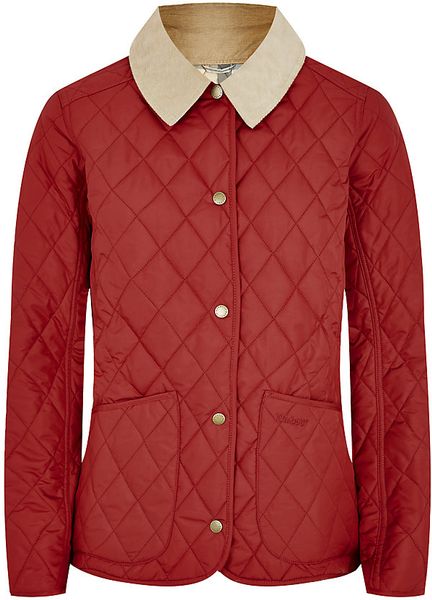 Barbour Tartan Spring Annandale Jacket in Red | Lyst