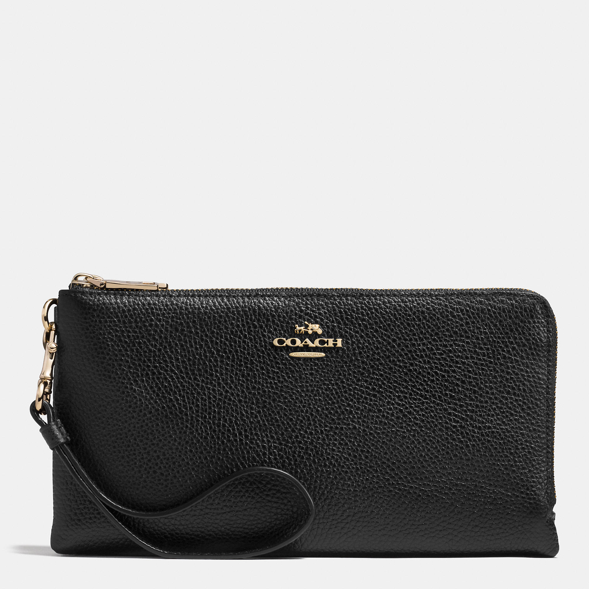 Coach Mini Double Zip Wallet | Literacy Basics