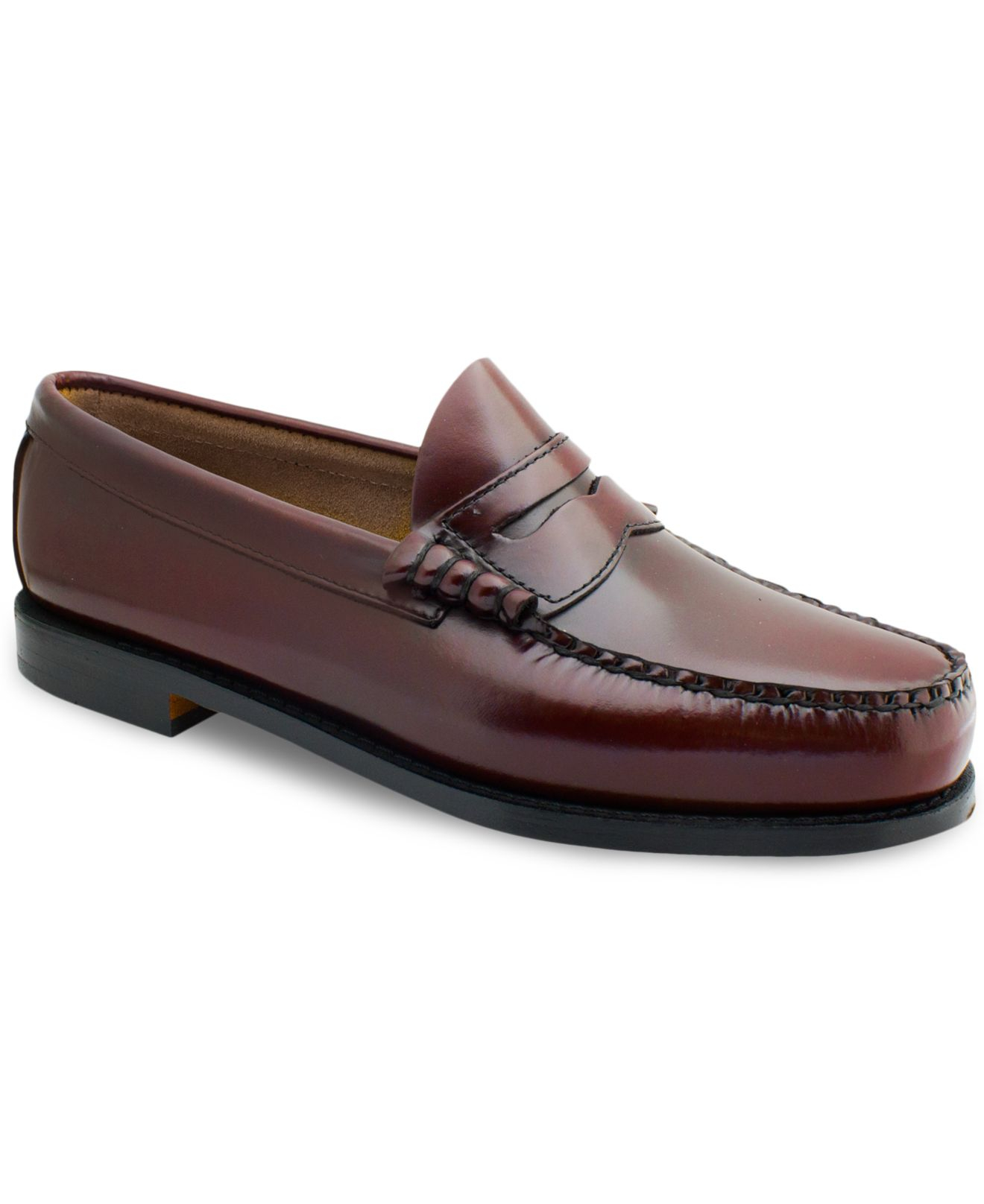 Lyst - G.H. Bass & Co. G. H. Bass & Co. Larson Penny Loafers in Purple ...