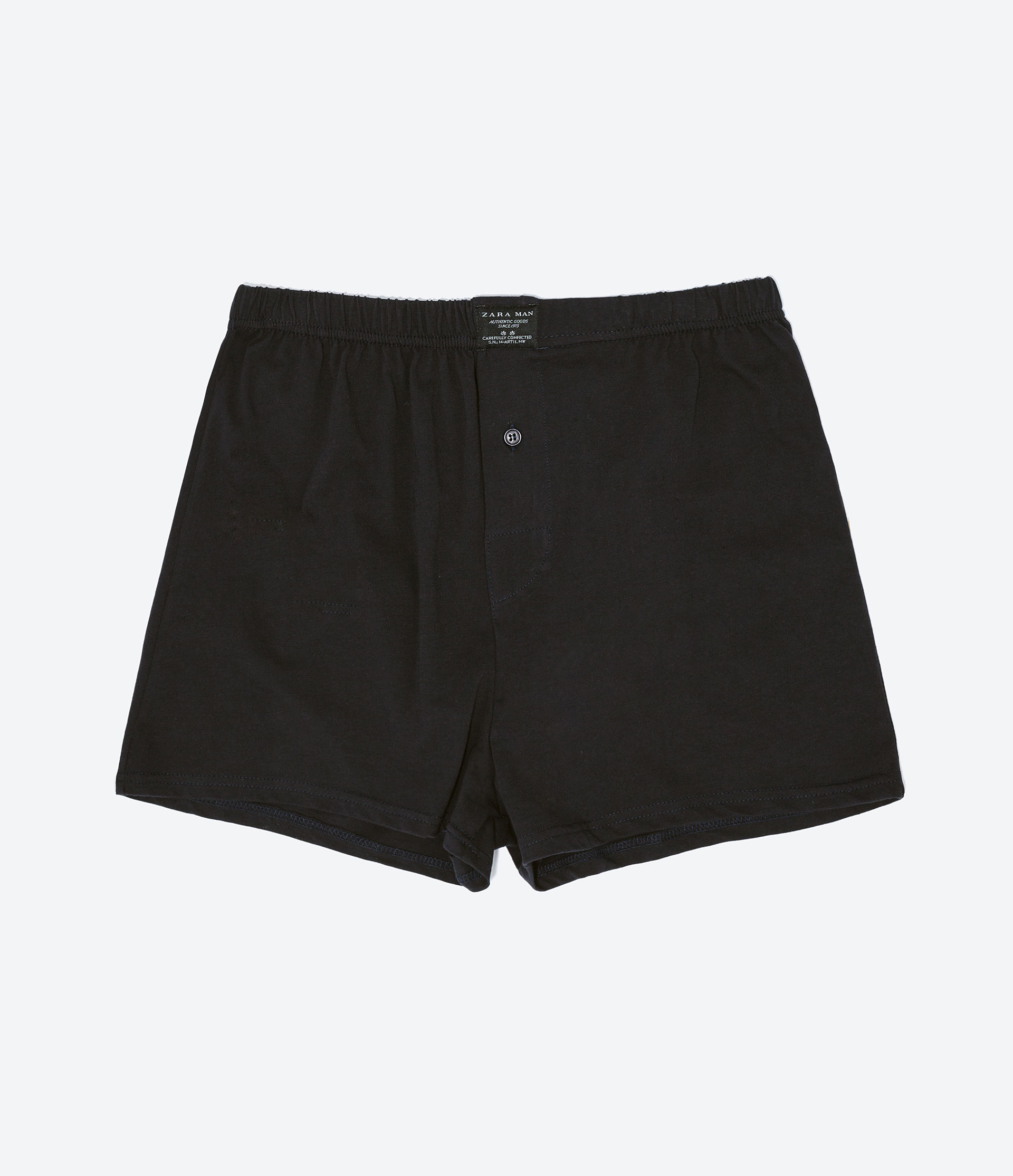 Zara Plain Boxer Shorts in Blue for Men | Lyst