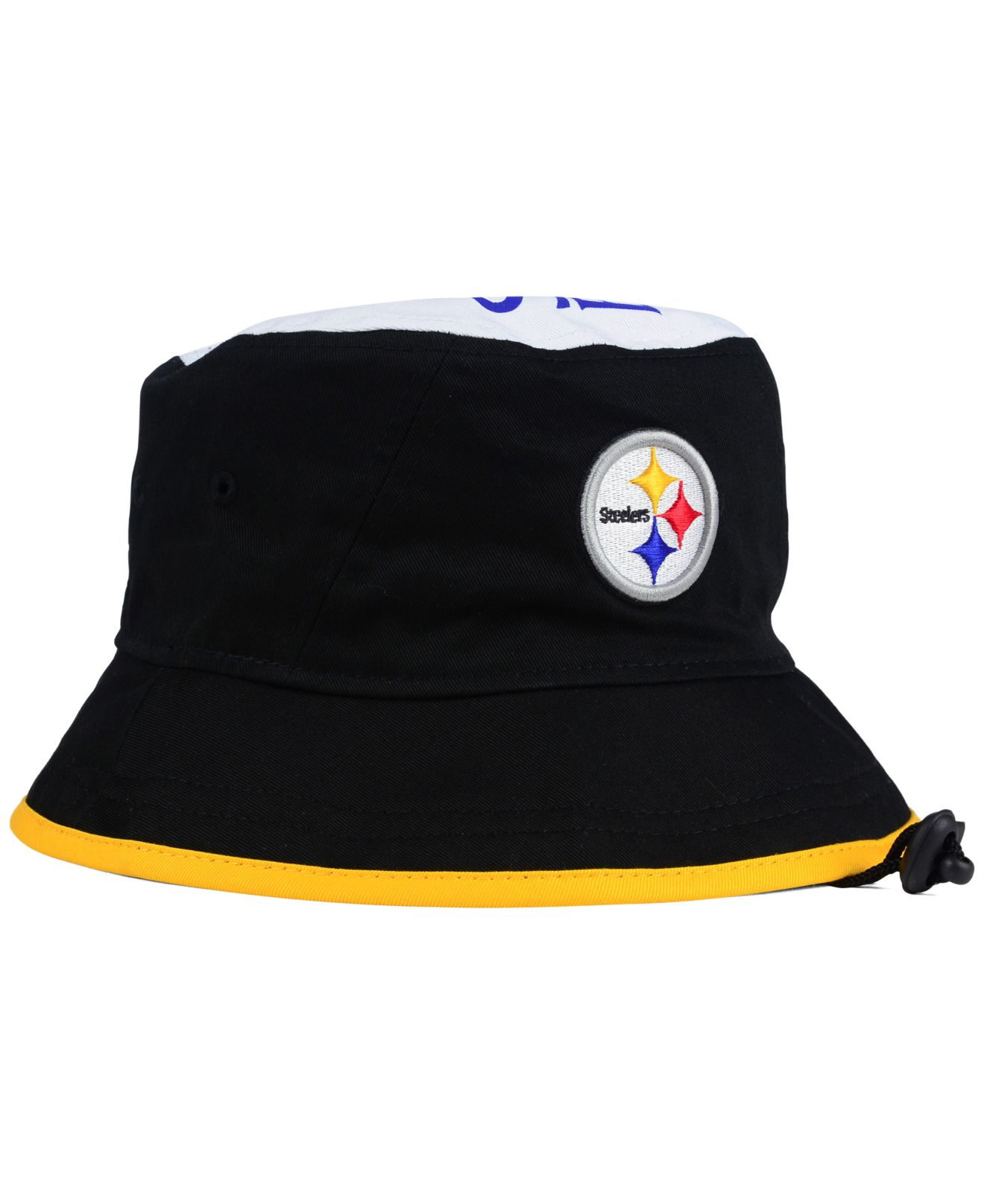 Ktz Pittsburgh Steelers Traveler Bucket Hat in Black for Men Lyst