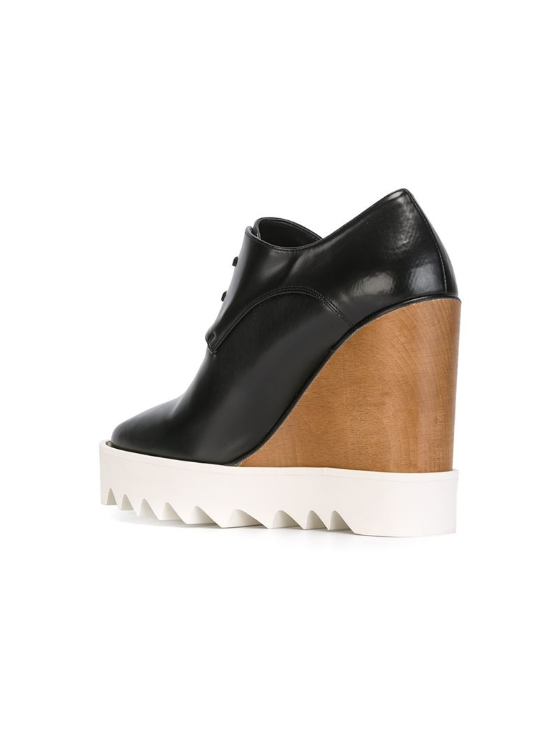 stella mccartney wedge sneakers