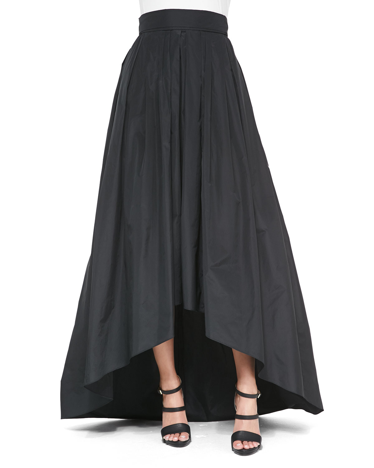 Lyst - Escada High-low Full Ball Skirt in Black