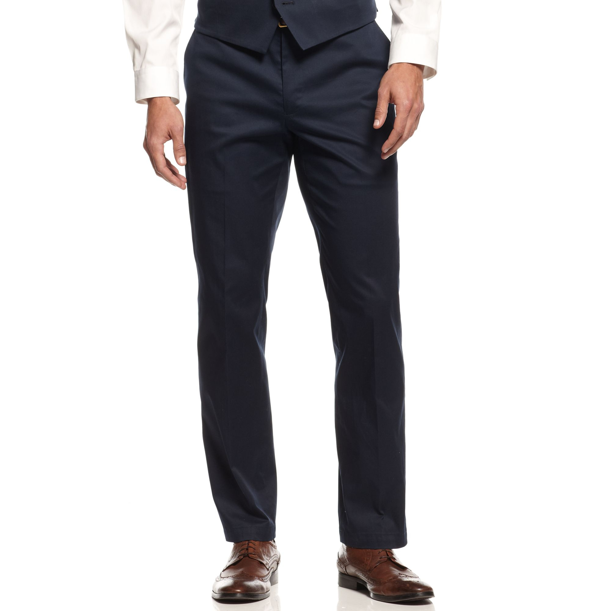Inc International Concepts Slimfit Cooper Pants in Blue for Men (Navy ...