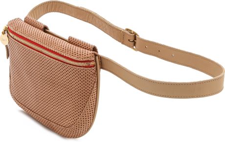 Clare V. Supreme Fanny Pack Tan in Brown (Tan) | Lyst
