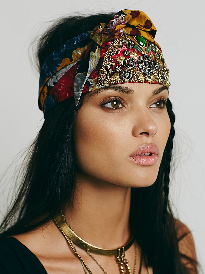 Lyst - Free People Embellished Head Wrap