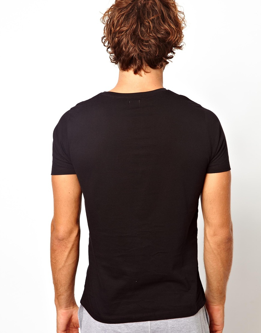 black longline t shirts