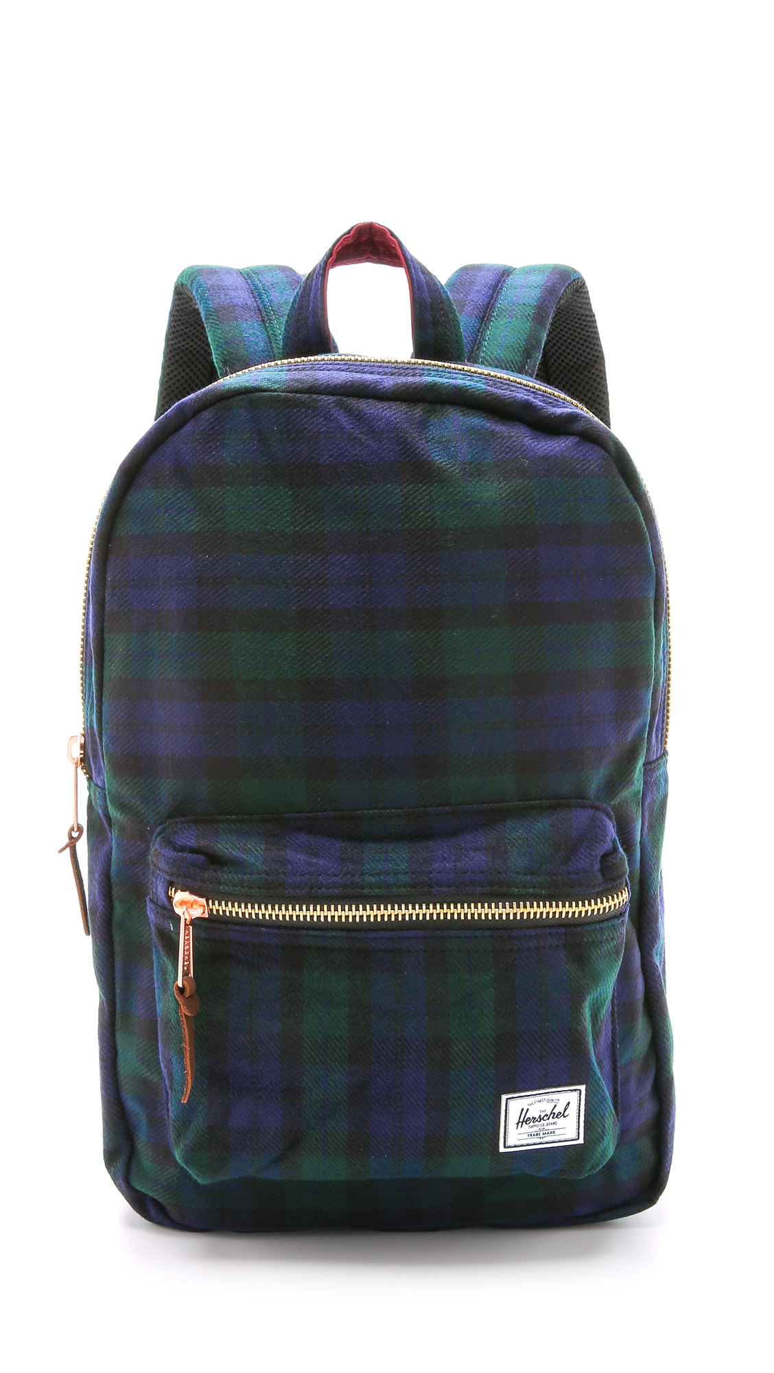 Herschel supply co. Settlement Backpack - Black Watch Plaid in Blue | Lyst