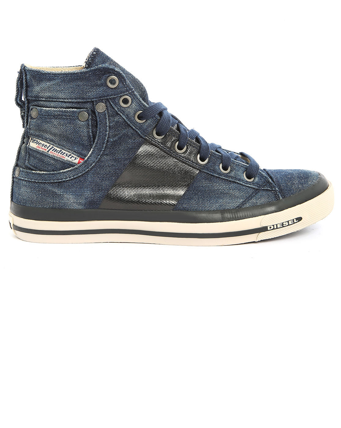diesel blue trainers