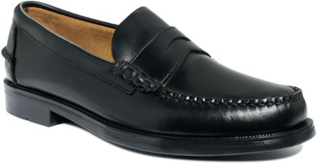 Sebago Grant Beef Roll Penny Loafers in Black for Men | Lyst