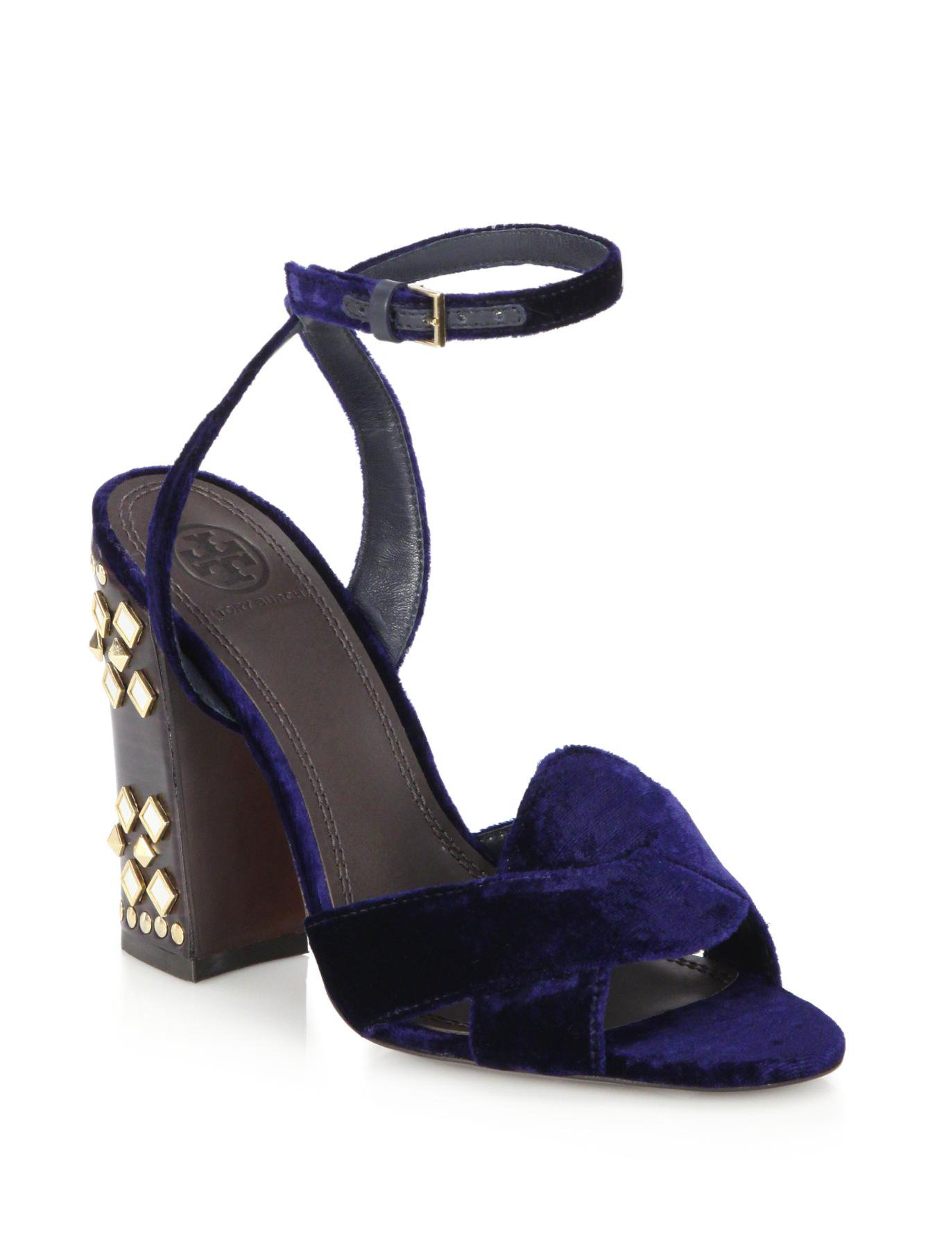 tory burch embellished slides