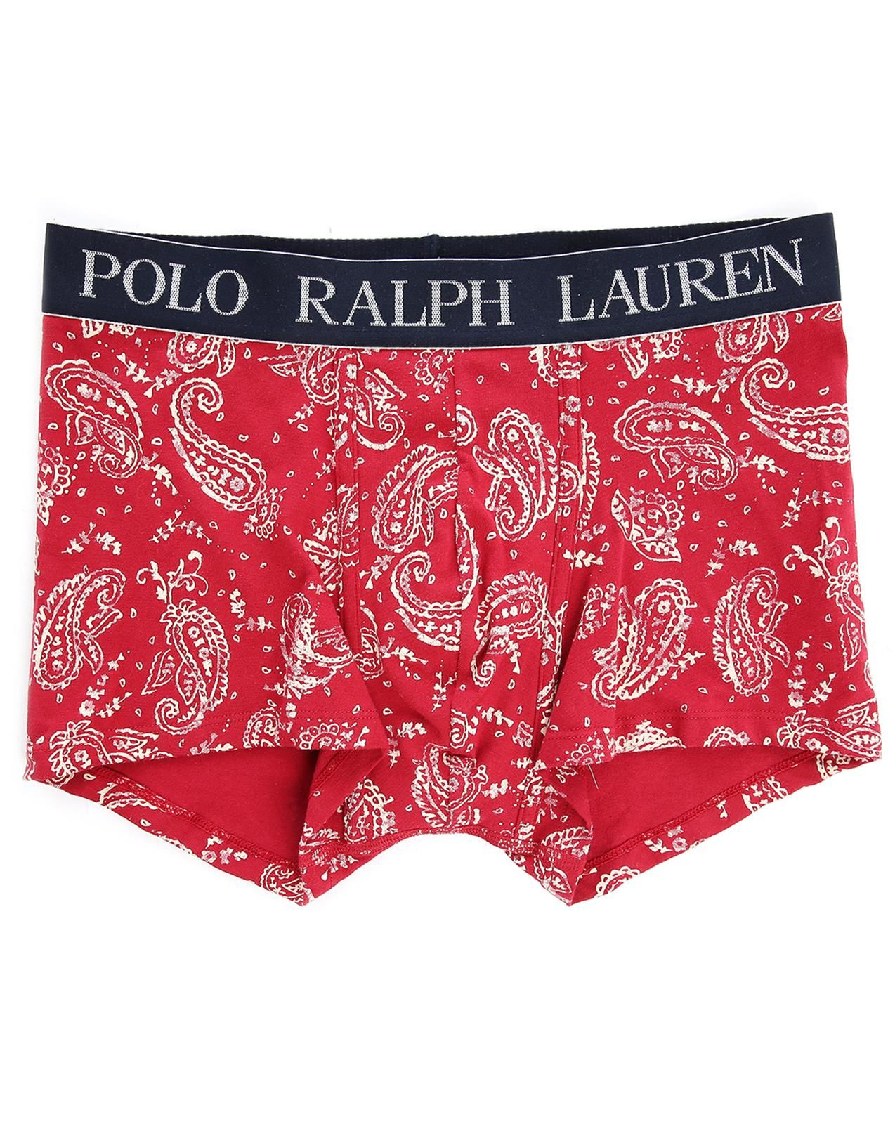 Download Ralph lauren Red Bandana Print Boxer Shorts in Red for Men | Lyst