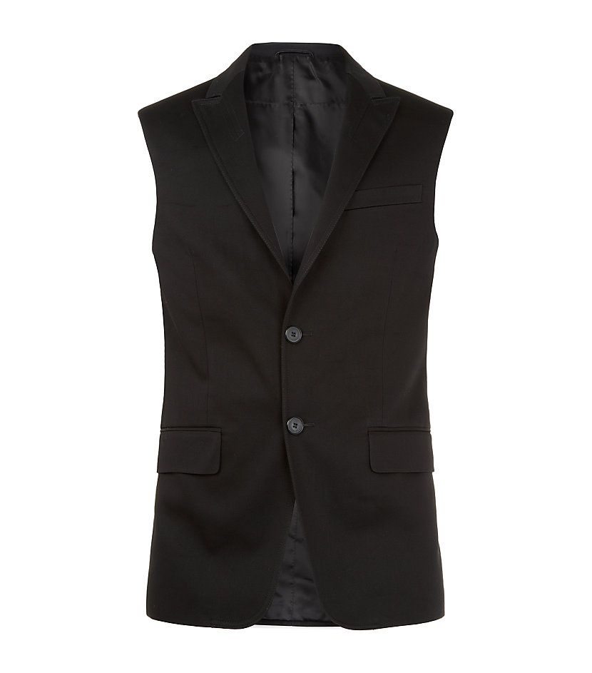 Givenchy Sleeveless Blazer in Black for Men | Lyst
