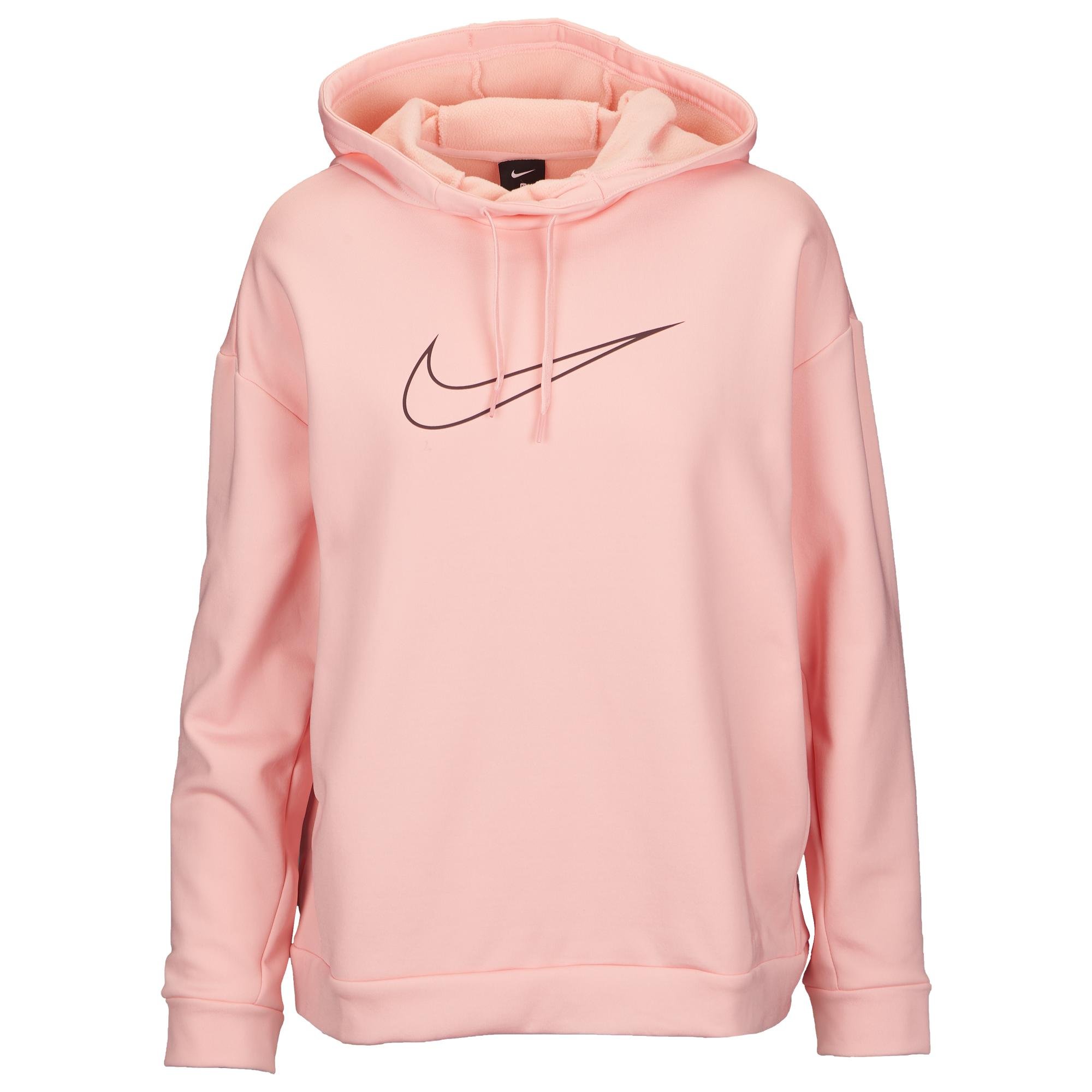 Nike Therma Swoosh Hoodie in Pink - Lyst