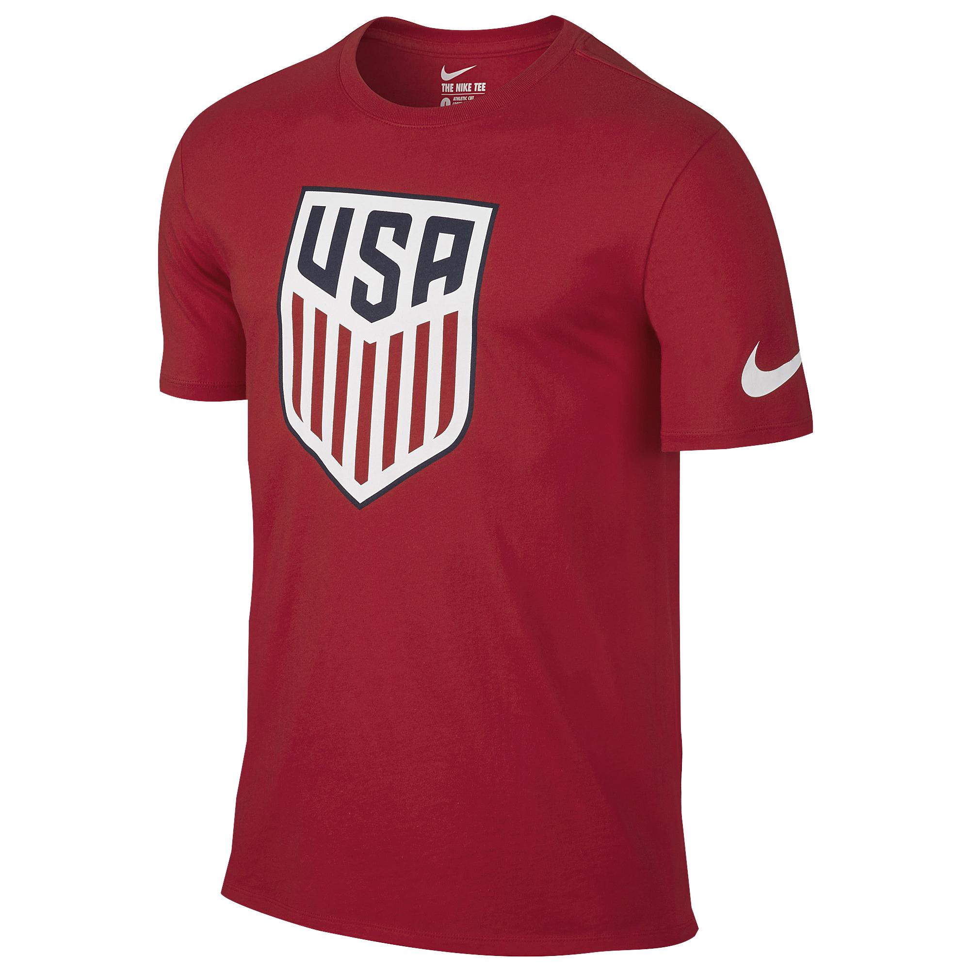Nike Usa Crest T-shirt in Red for Men - Lyst