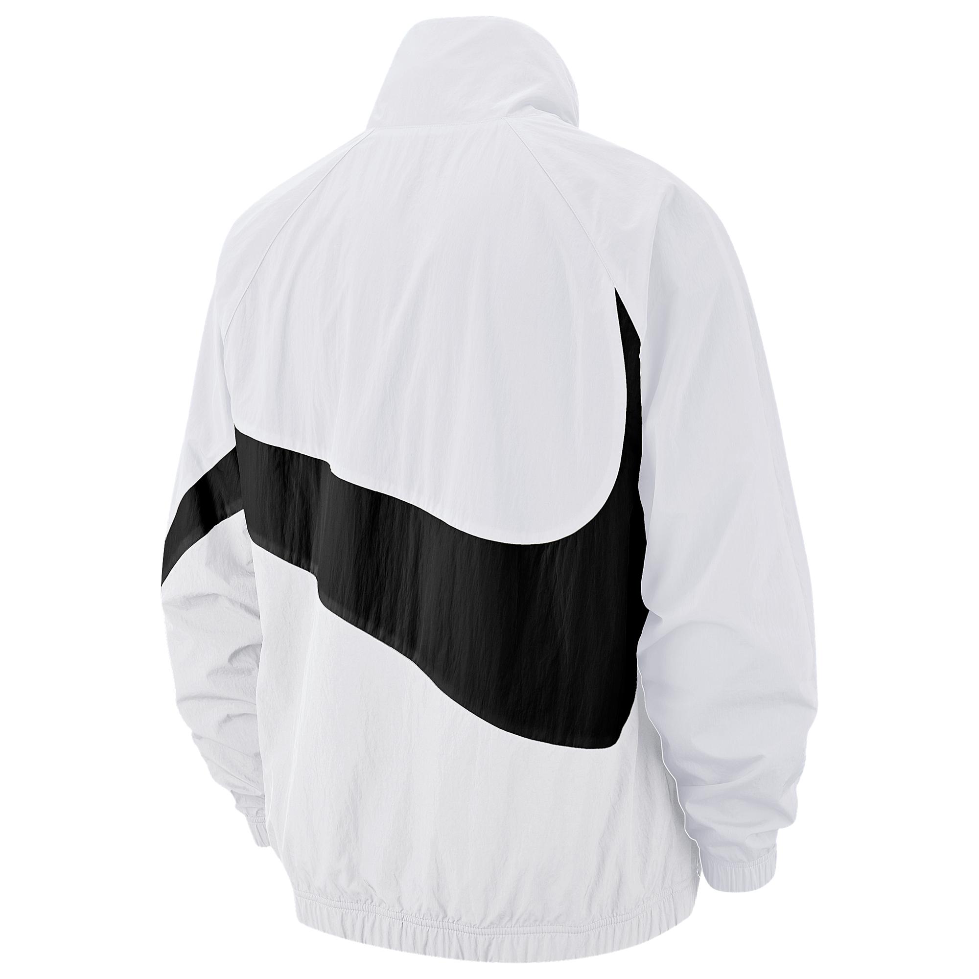 white nike windbreaker pants