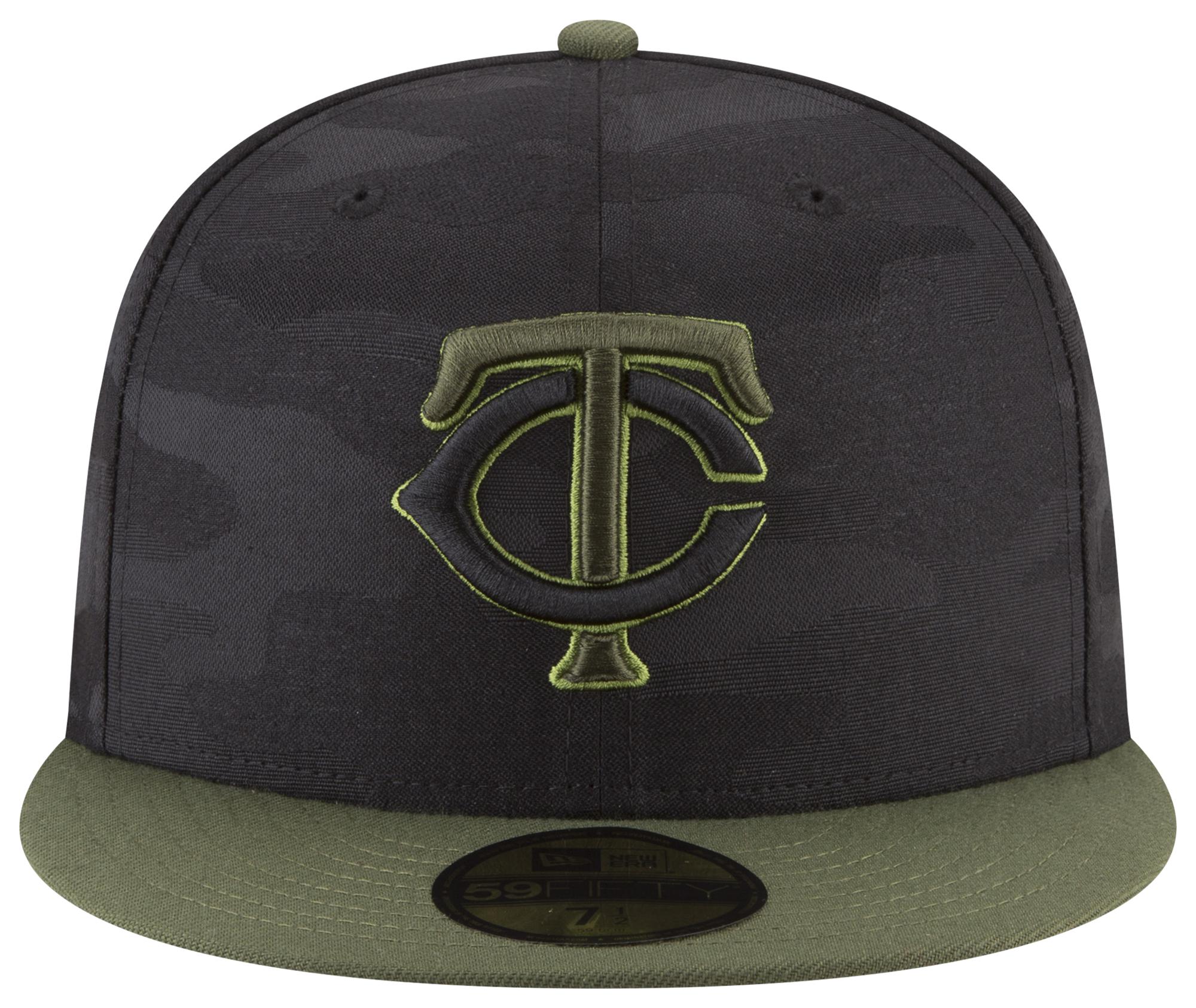 KTZ Minnesota Twins Mlb 59fifty Memorial Day Cap in Black for Men Lyst