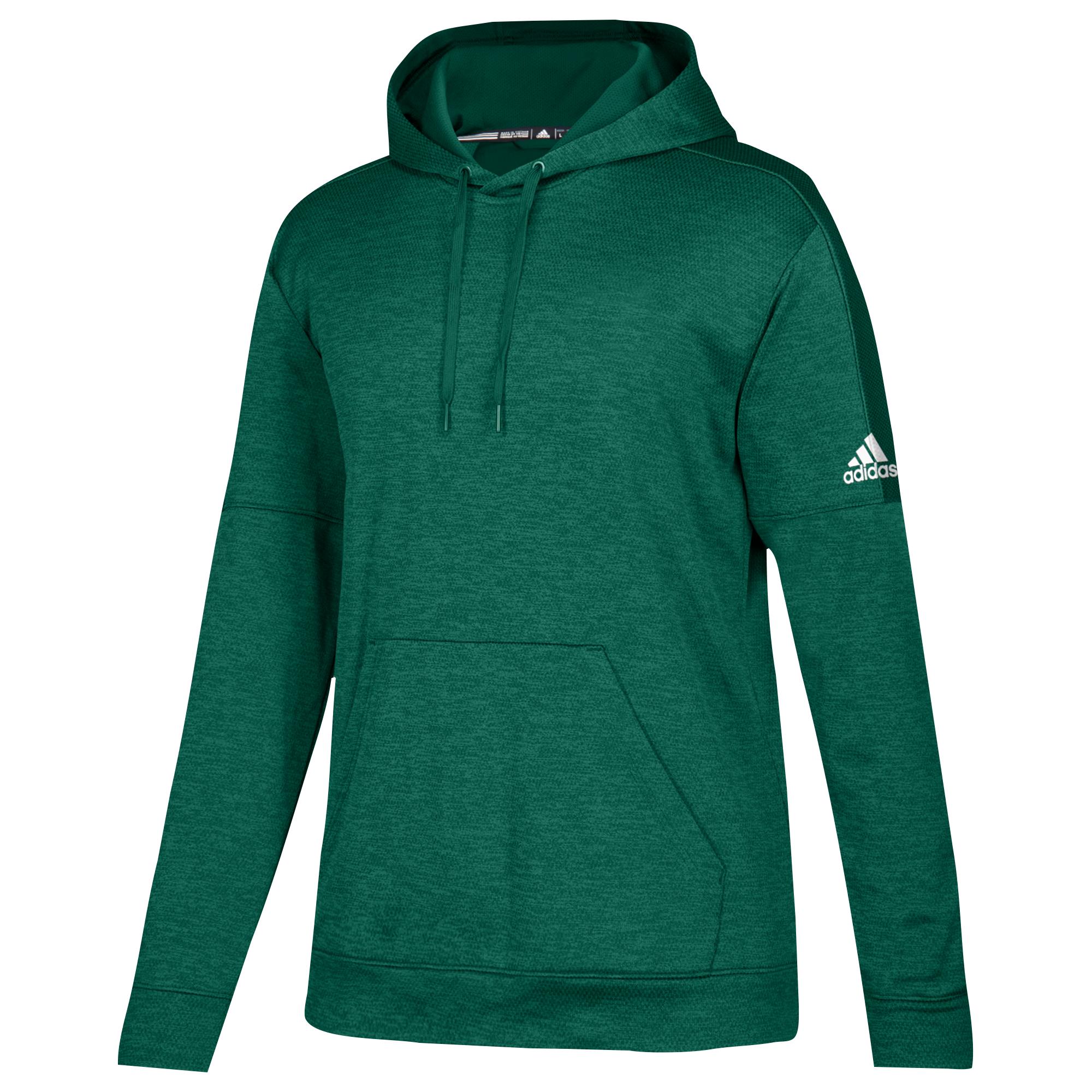 adidas Team Issue Fleece Pullover Hoodie in Green Lyst