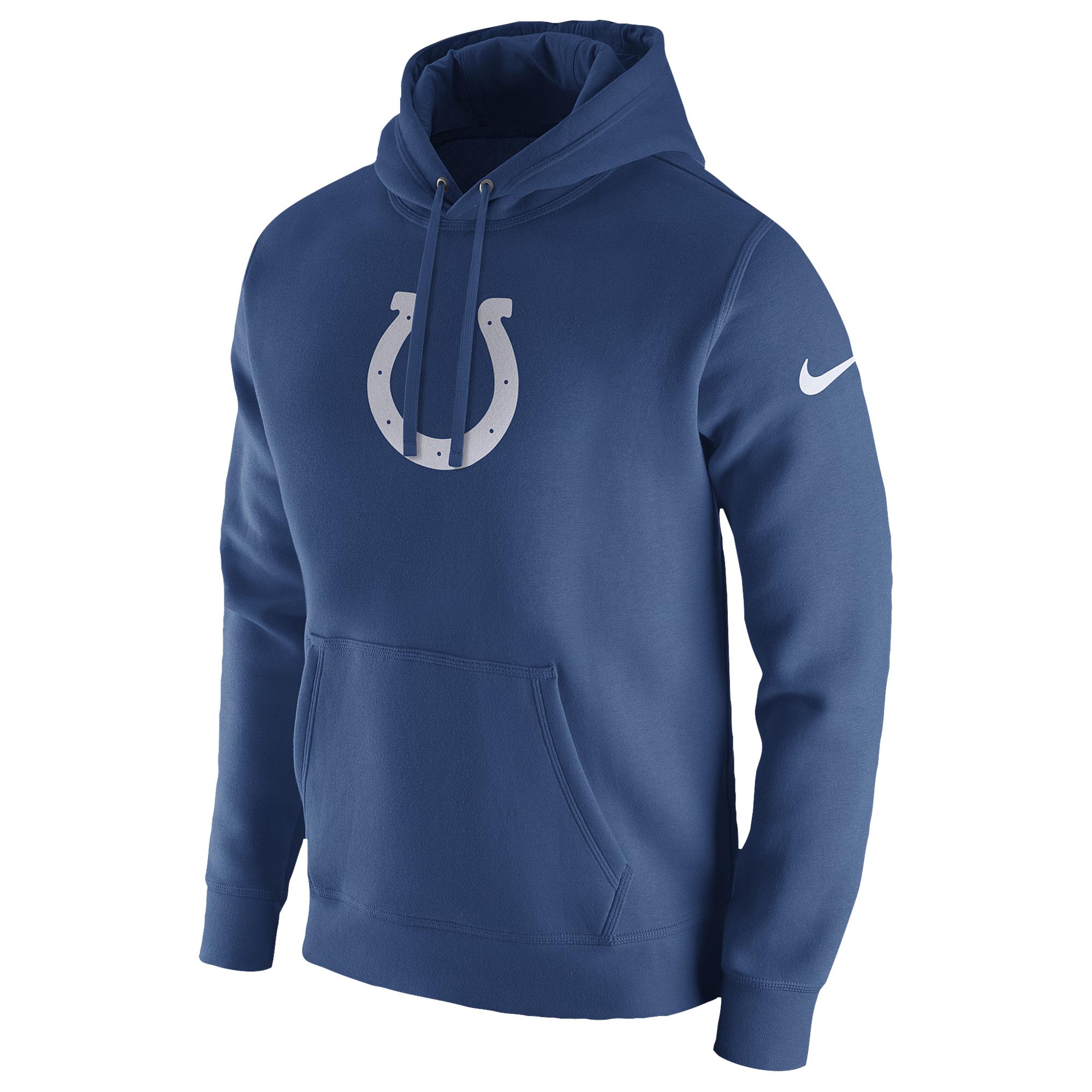 Nike Indianapolis Colts Nfl Pullover Fleece Club Hoodie in Blue for Men ...