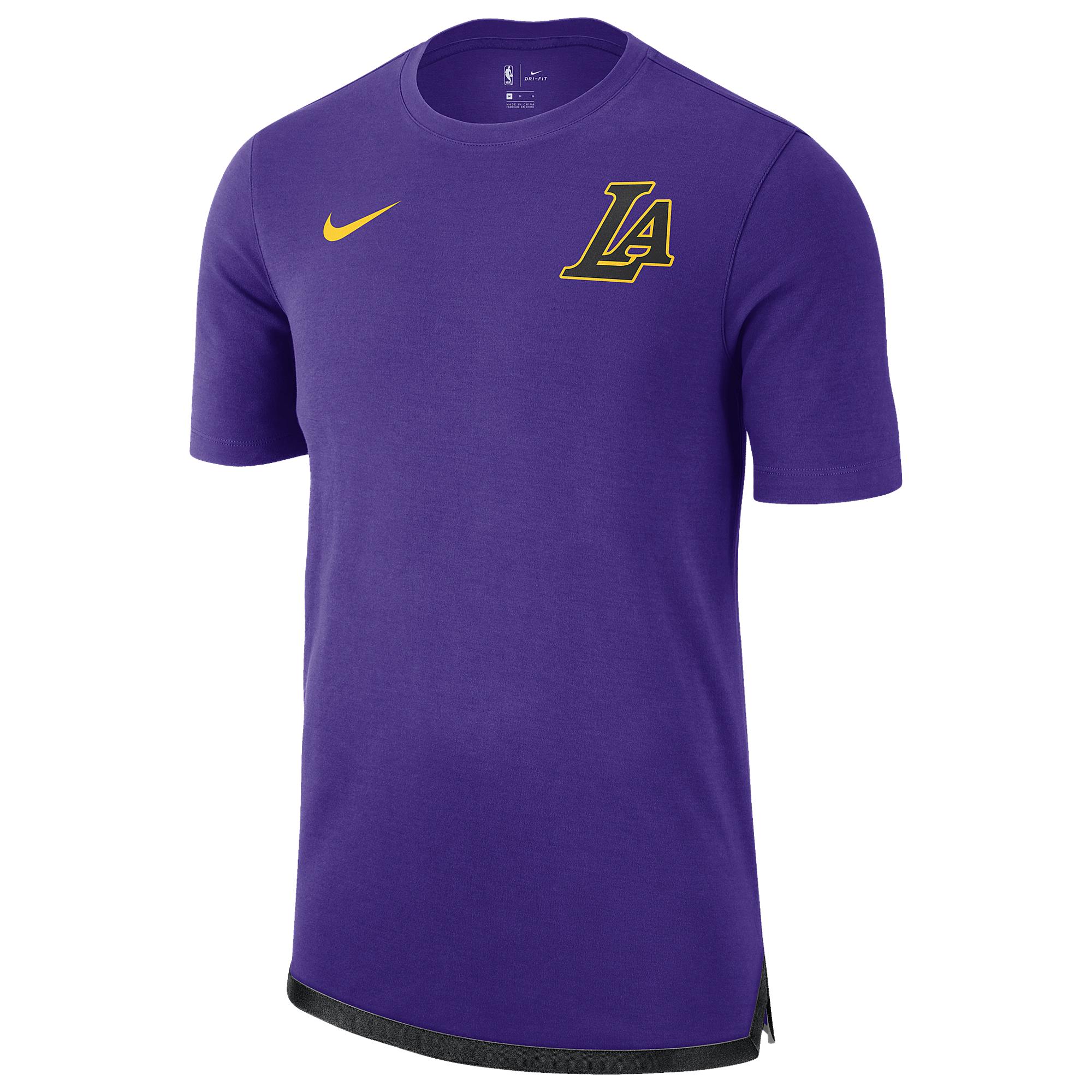 Nike Los Angeles Lakers Nba City Edition Dna Essential Top in Purple ...