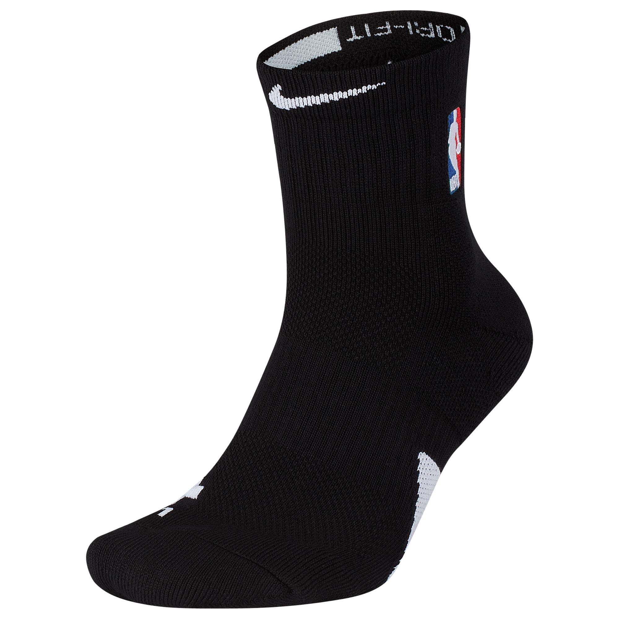 Nike Nba League Gear Nba Elite Mid Socks in Black for Men - Save 22% - Lyst