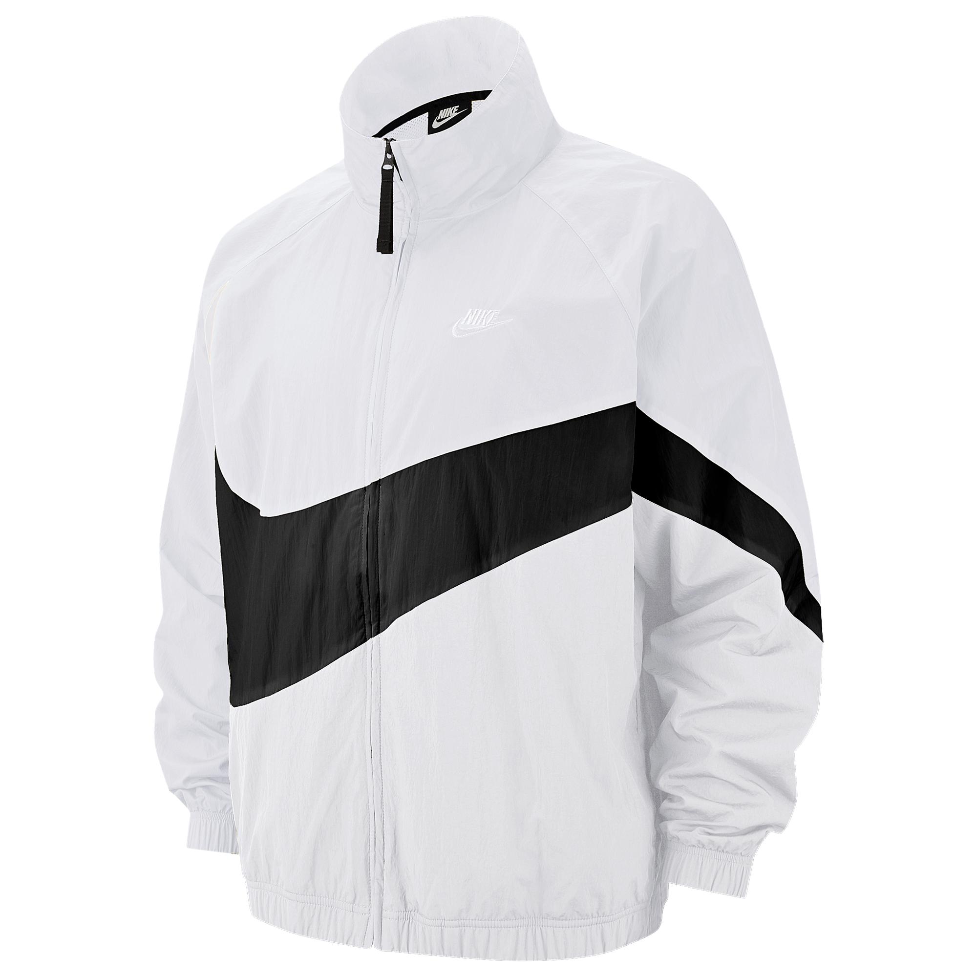 Nike Large Swoosh Windbreaker in White for Men - Lyst