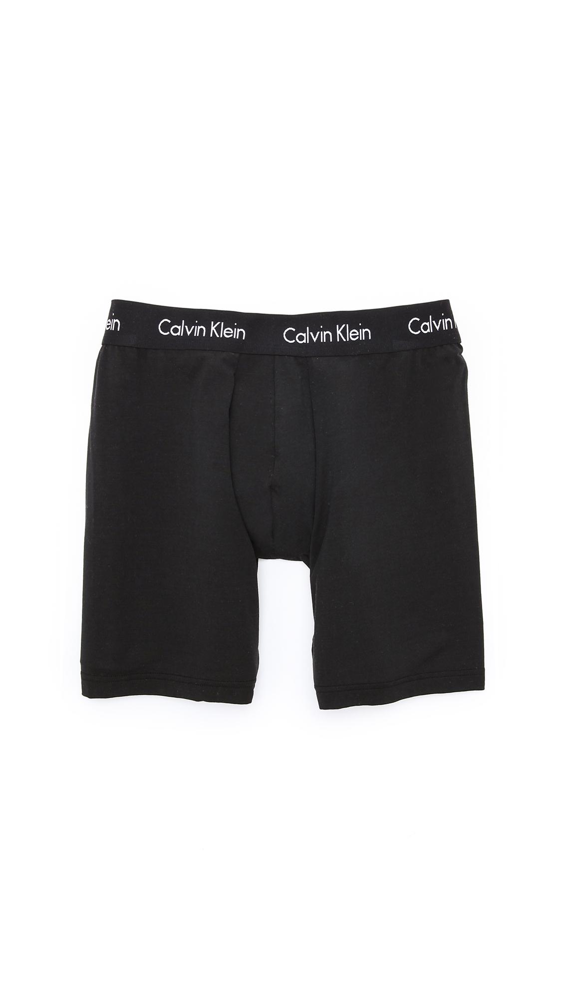 Calvin klein Body Modal Boxer Briefs in Black for Men | Lyst