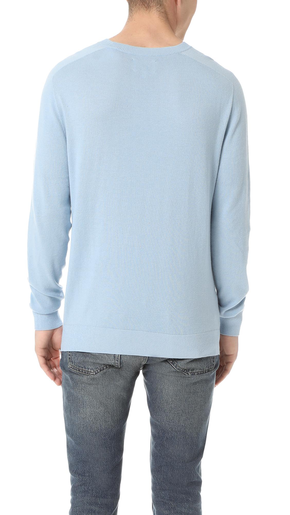 light blue sweater shirt
