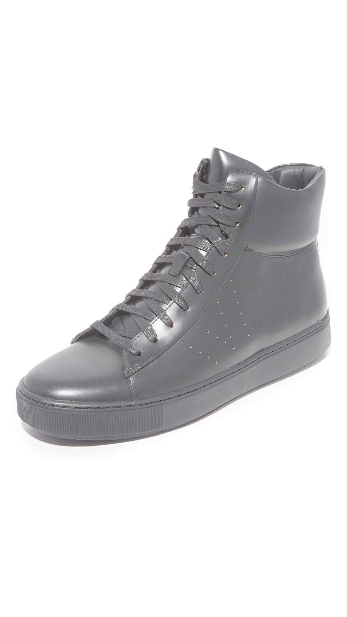 Lyst - Vince Liam High Top Sneakers in Black for Men