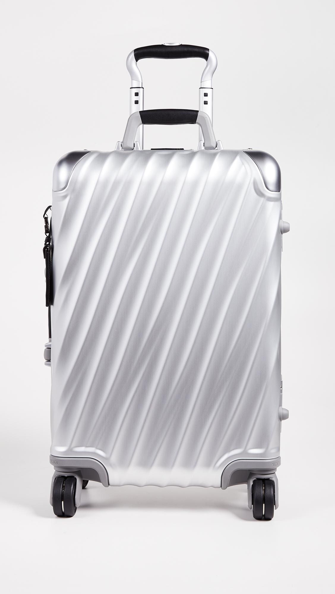 Lyst Tumi 19 Degree Aluminum International Carry On in Metallic for Men