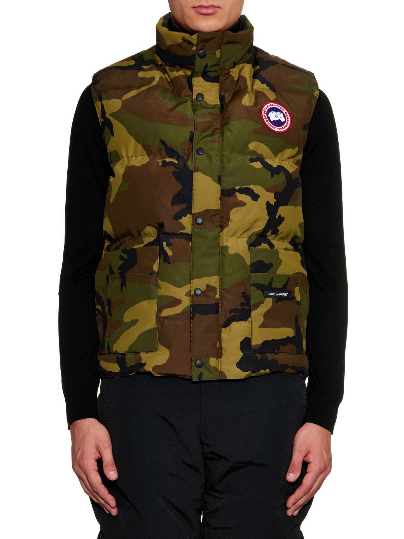 canada goose freestyle gilet camo canada goose freestyle gilet camo