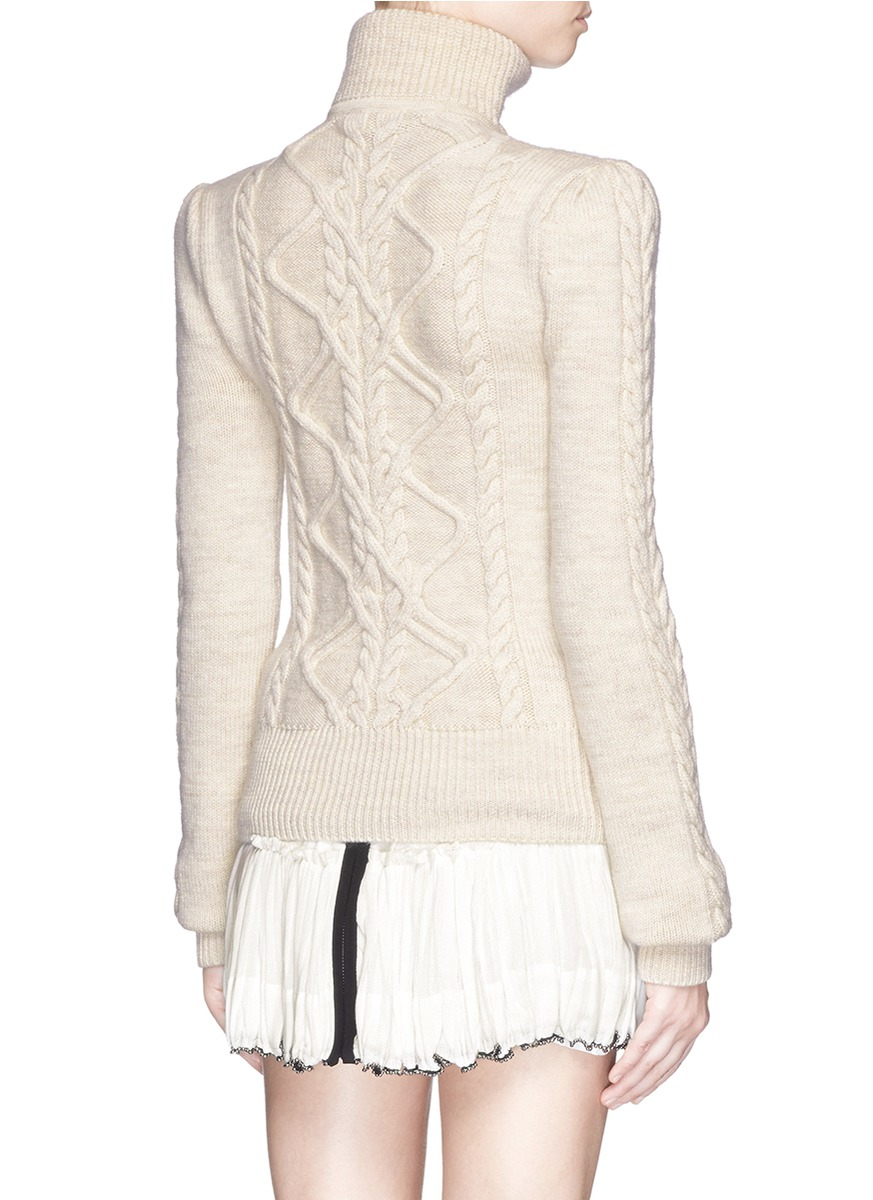 isabel marant cable sweater